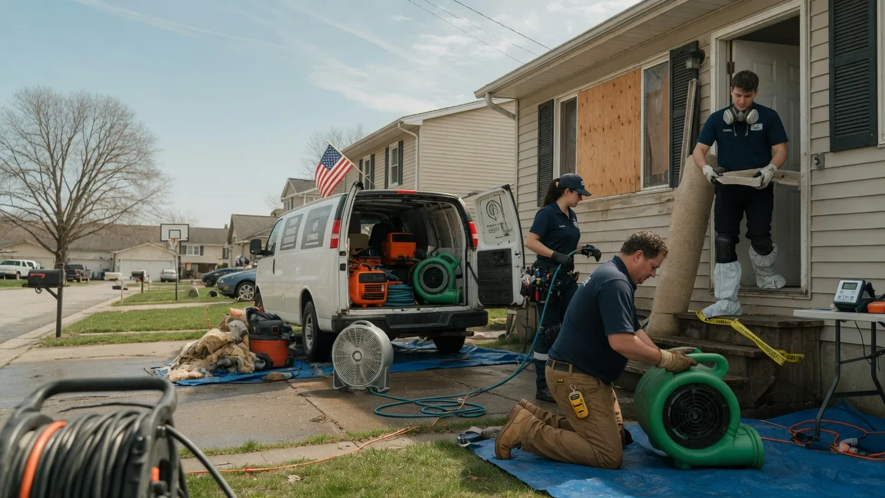 Water Damage Restoration in Wakonda, SD near me